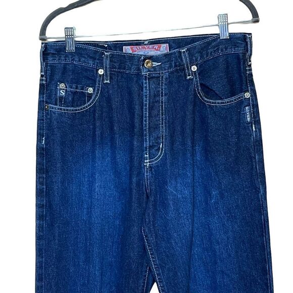Silver Jeans company vintage button fly jeans size 32 X 34 - Picture 3 of 16